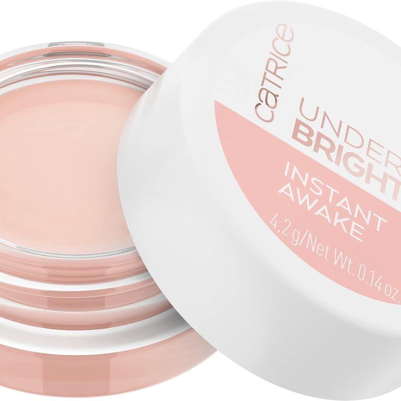 Under Eye Brightener | Conceal & Brighten Dark Circles | with Hyaluronic Acid & Shea Butter | Vegan, Cruelty Free & Paraben Free (010 | Light Rose)