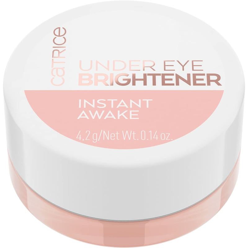 Under Eye Brightener | Conceal & Brighten Dark Circles | with Hyaluronic Acid & Shea Butter | Vegan, Cruelty Free & Paraben Free (010 | Light Rose)